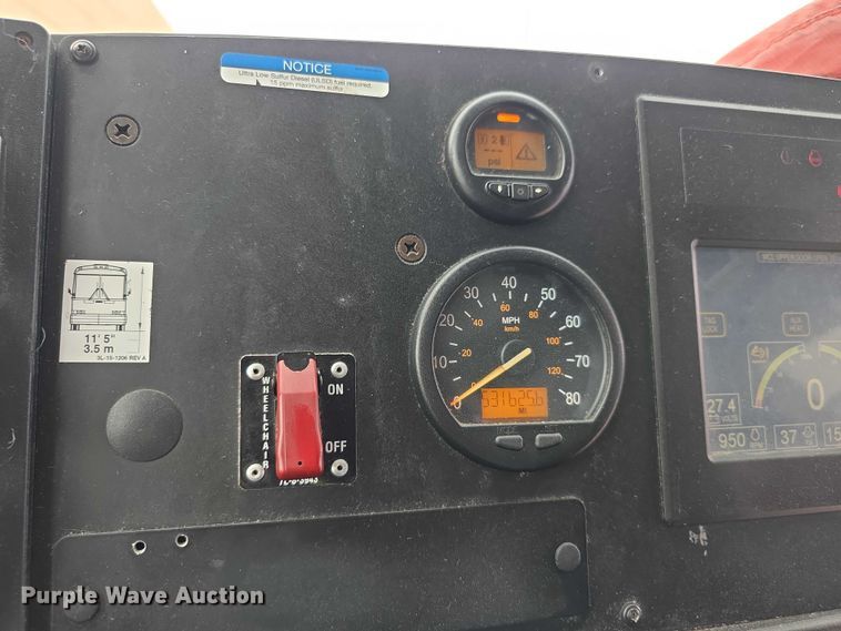 image for item FI0557 2016 MCI F4500 Vocational shuttle bus