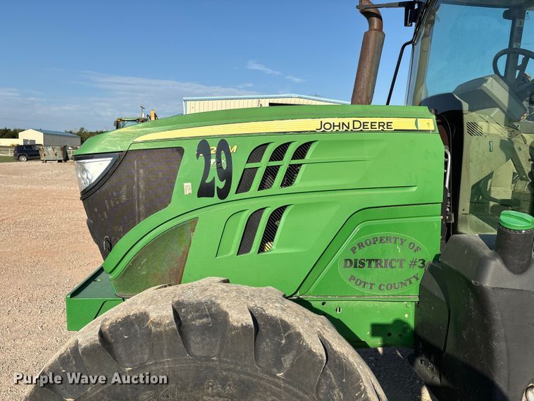 image for item IE9192 2016 John Deere 6120M MFWD tractor