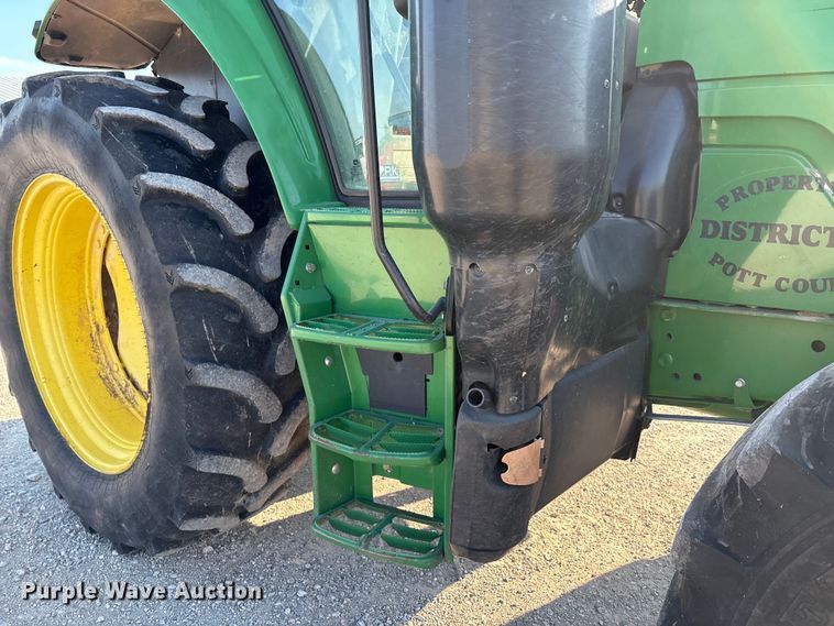 image for item IE9192 2016 John Deere 6120M MFWD tractor