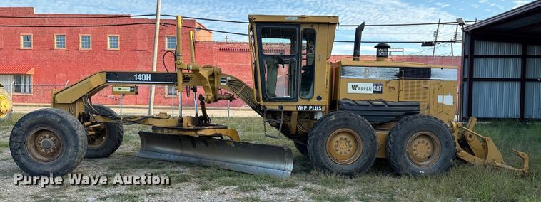 image for item IE9231 2007 Caterpillar 140H VHP Plus motor grader