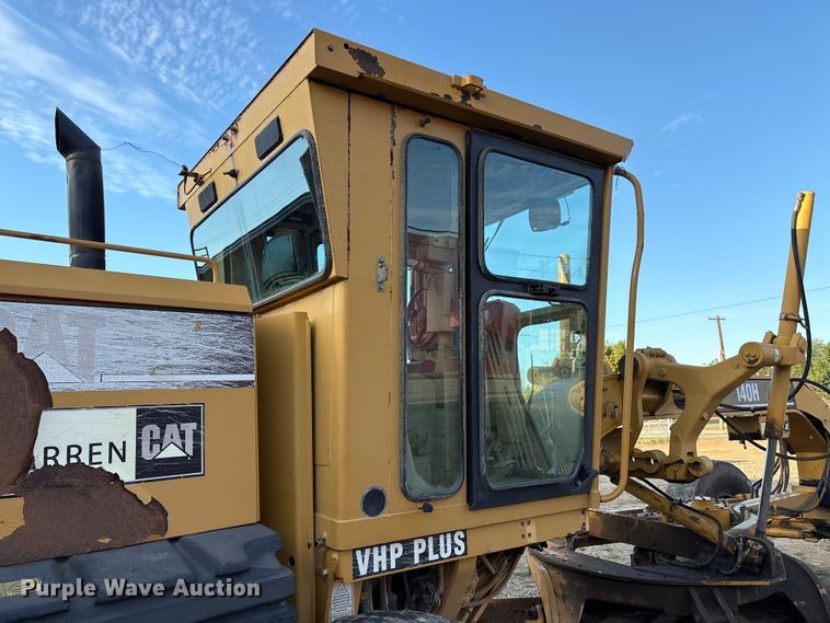 image for item IE9231 2007 Caterpillar 140H VHP Plus motor grader