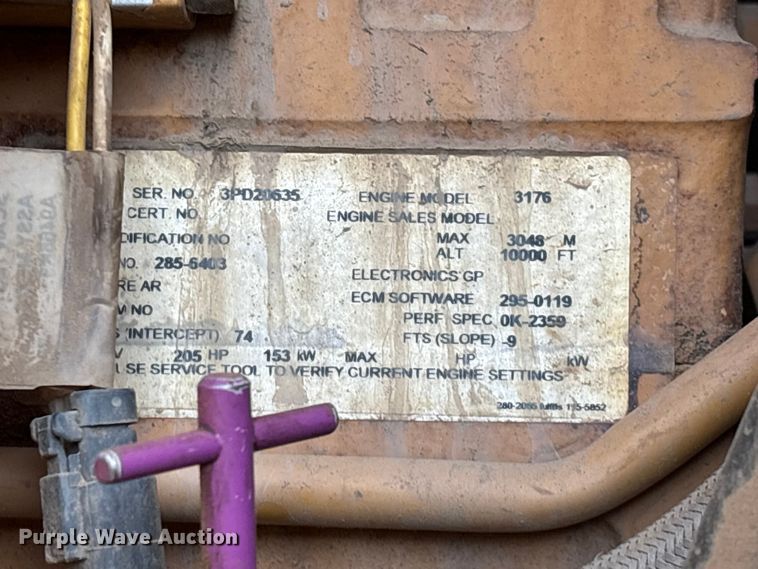 image for item IE9231 2007 Caterpillar 140H VHP Plus motor grader