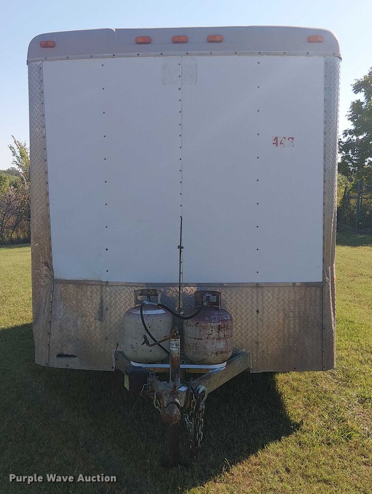 image for item DJ7831 2008 Cargo Craft enclosed cargo trailer
