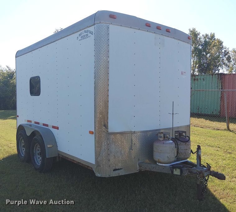 image for item DJ7831 2008 Cargo Craft enclosed cargo trailer