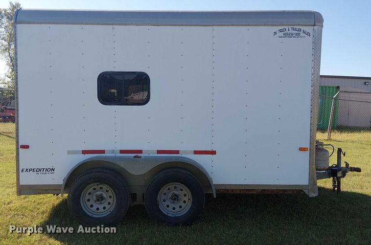 image for item DJ7831 2008 Cargo Craft enclosed cargo trailer