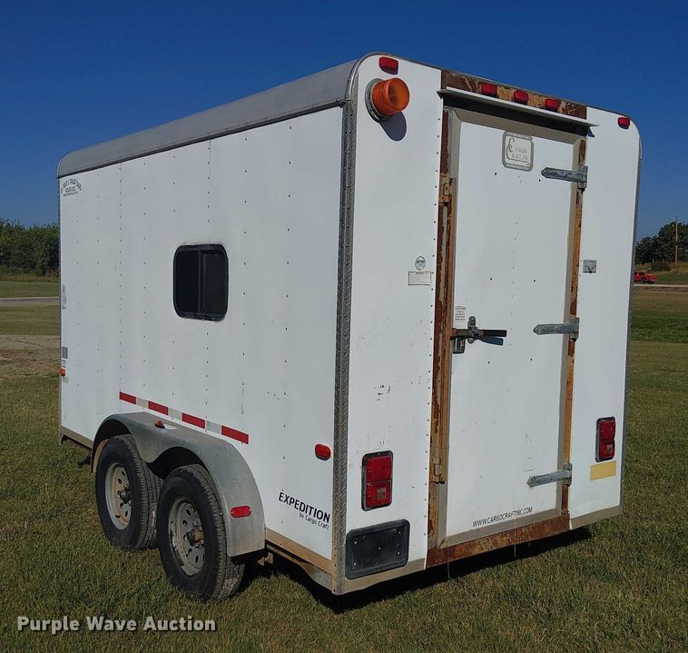 image for item DJ7831 2008 Cargo Craft enclosed cargo trailer