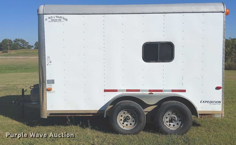 image for item DJ7831 2008 Cargo Craft enclosed cargo trailer