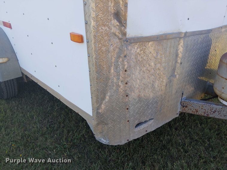 image for item DJ7831 2008 Cargo Craft enclosed cargo trailer