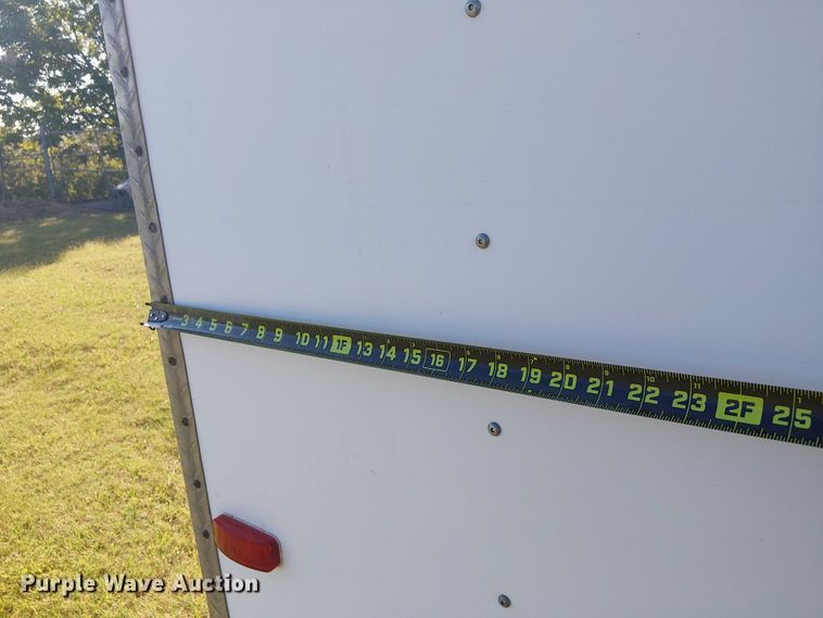 image for item DJ7831 2008 Cargo Craft enclosed cargo trailer