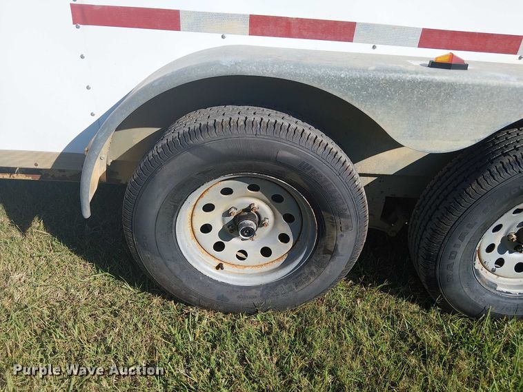 image for item DJ7831 2008 Cargo Craft enclosed cargo trailer