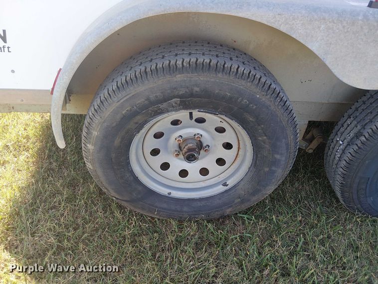 image for item DJ7831 2008 Cargo Craft enclosed cargo trailer