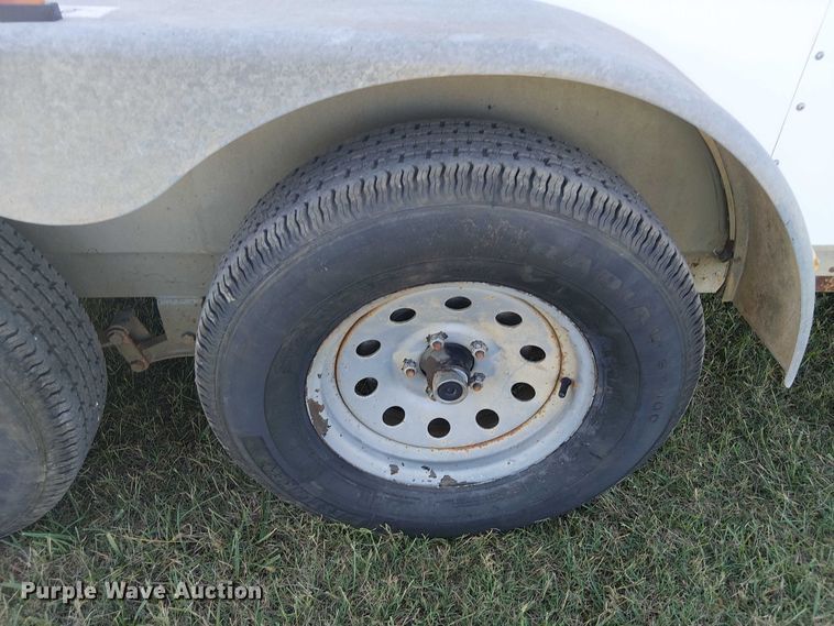 image for item DJ7831 2008 Cargo Craft enclosed cargo trailer