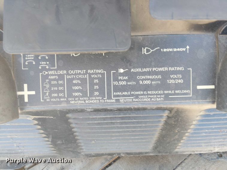 image for item DJ7832 Lincoln Electric 225 Ranger welder/generator