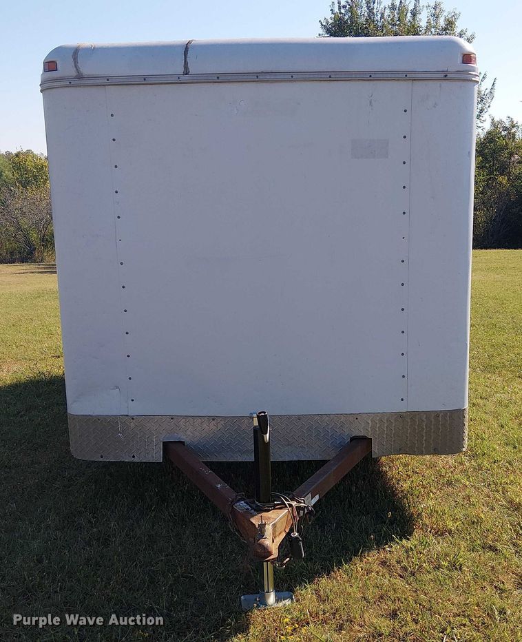 image for item DJ7833 2005 Pace American WS612SHD enclosed cargo trailer