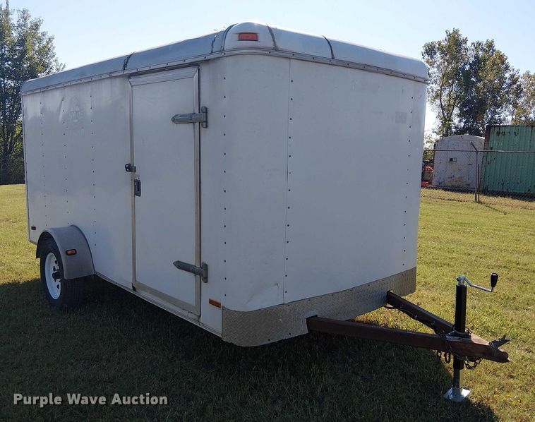 image for item DJ7833 2005 Pace American WS612SHD enclosed cargo trailer