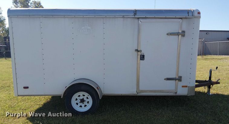 image for item DJ7833 2005 Pace American WS612SHD enclosed cargo trailer
