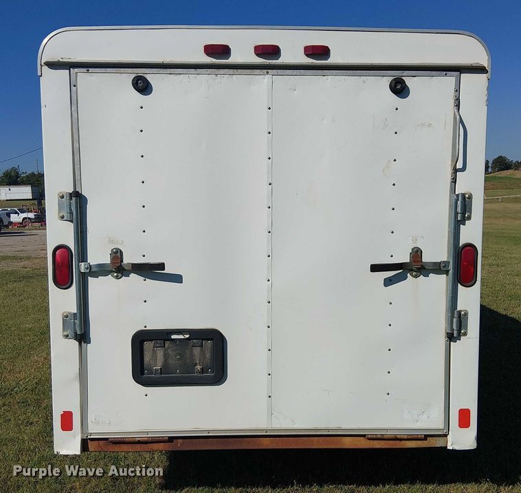 image for item DJ7833 2005 Pace American WS612SHD enclosed cargo trailer
