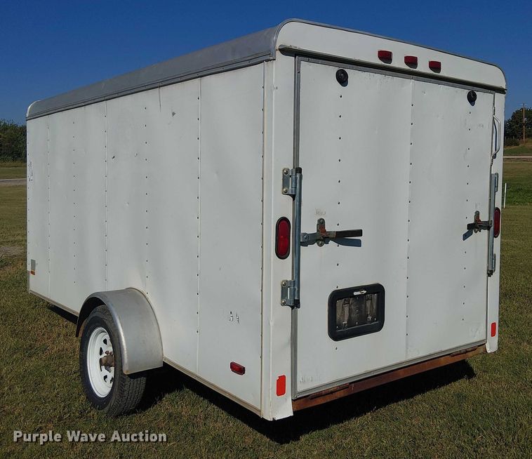 image for item DJ7833 2005 Pace American WS612SHD enclosed cargo trailer