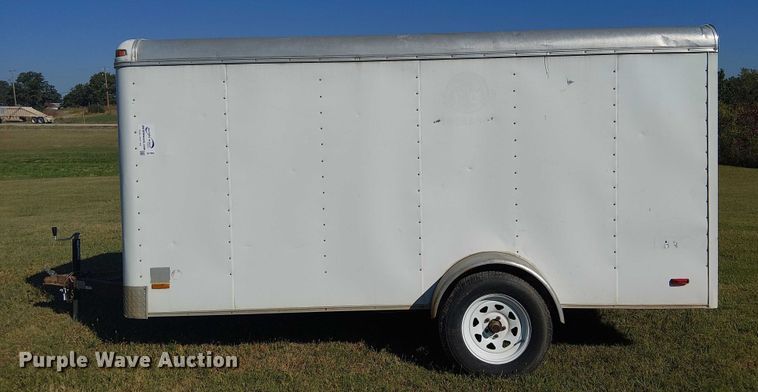 image for item DJ7833 2005 Pace American WS612SHD enclosed cargo trailer