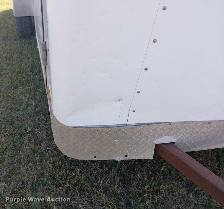 image for item DJ7833 2005 Pace American WS612SHD enclosed cargo trailer