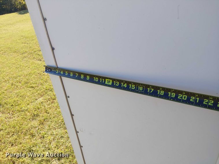 image for item DJ7833 2005 Pace American WS612SHD enclosed cargo trailer