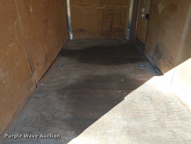 image for item DJ7833 2005 Pace American WS612SHD enclosed cargo trailer