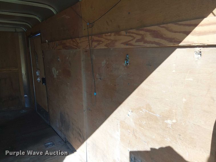 image for item DJ7833 2005 Pace American WS612SHD enclosed cargo trailer