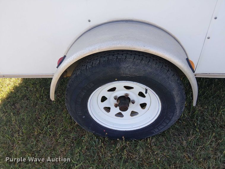 image for item DJ7833 2005 Pace American WS612SHD enclosed cargo trailer