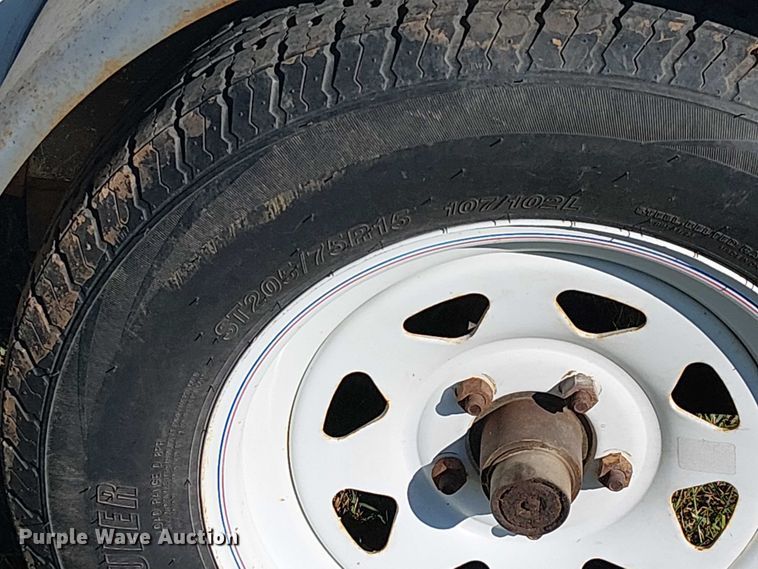 image for item DJ7833 2005 Pace American WS612SHD enclosed cargo trailer