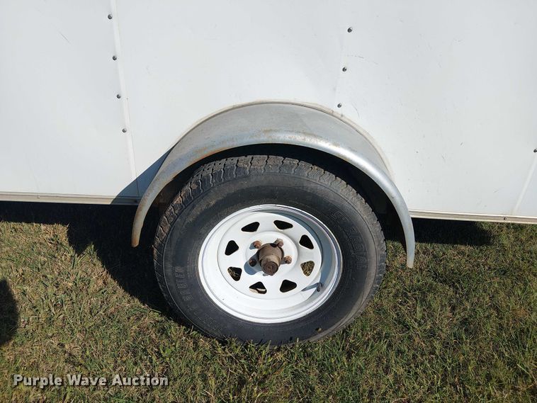 image for item DJ7833 2005 Pace American WS612SHD enclosed cargo trailer