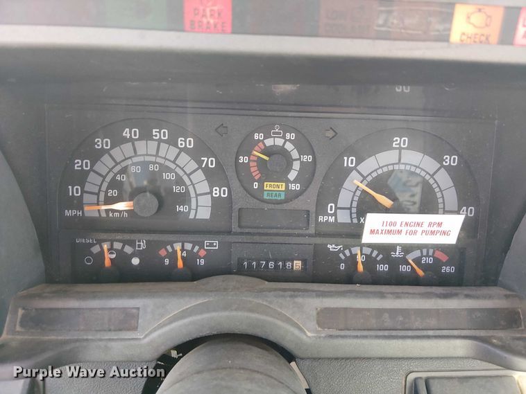 image for item DJ7856 2000 GMC C7500 fuel truck