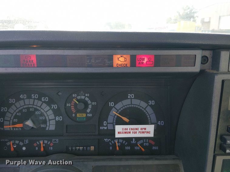 image for item DJ7856 2000 GMC C7500 fuel truck