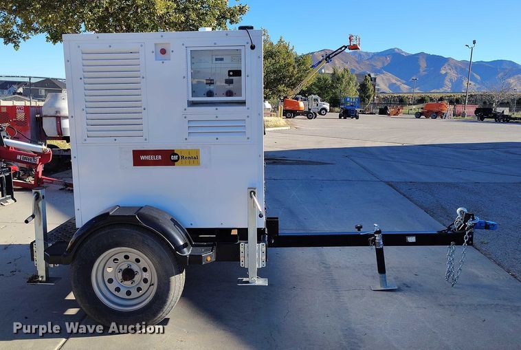 image for item DP5060 2022 Evergreen Mobile Power Juice Box 25LPG generator