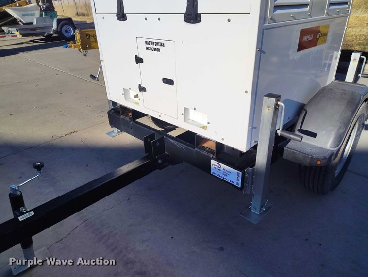 image for item DP5060 2022 Evergreen Mobile Power Juice Box 25LPG generator