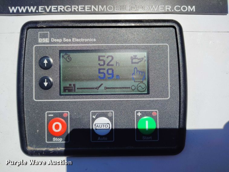 image for item DP5060 2022 Evergreen Mobile Power Juice Box 25LPG generator