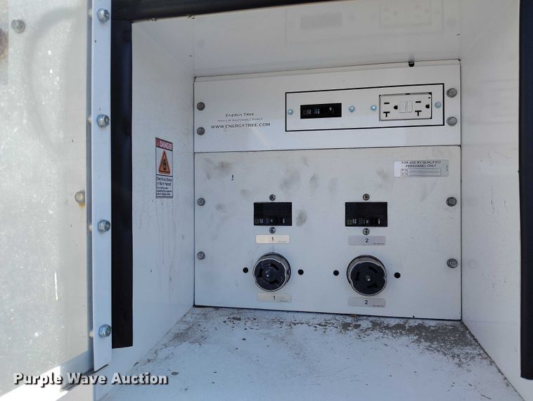 image for item DP5060 2022 Evergreen Mobile Power Juice Box 25LPG generator