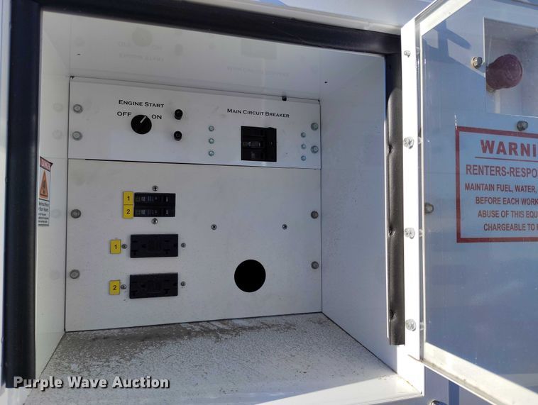 image for item DP5060 2022 Evergreen Mobile Power Juice Box 25LPG generator