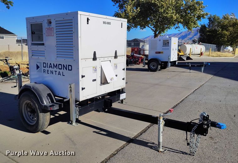 image for item DP5061 2021 Evergreen Mobile Power Juice Box 25LPG generator