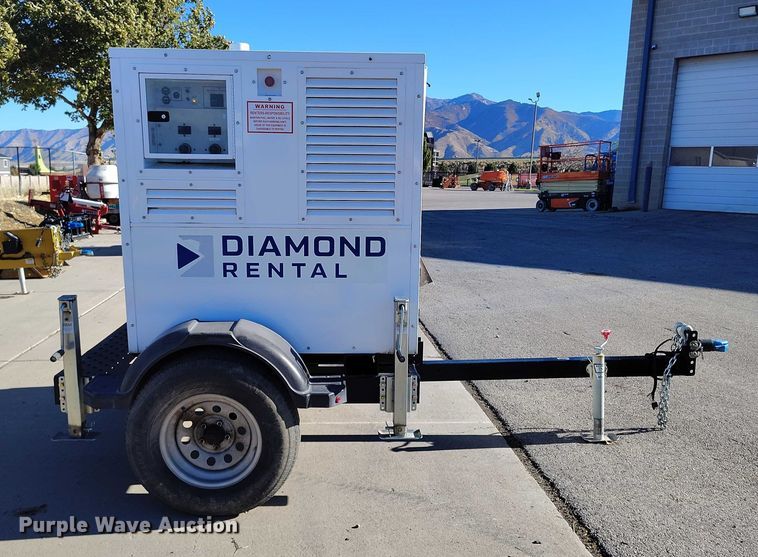 image for item DP5061 2021 Evergreen Mobile Power Juice Box 25LPG generator