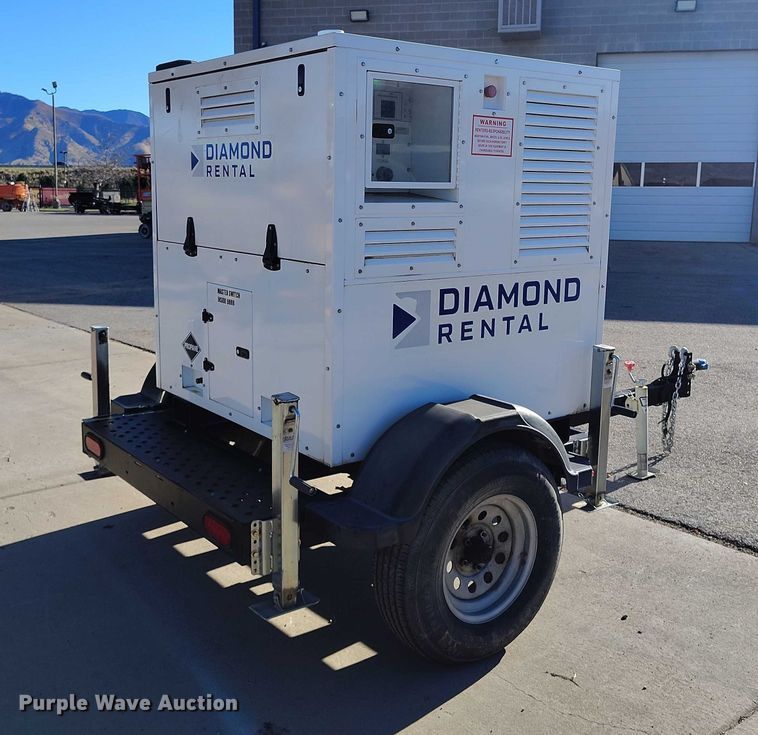 image for item DP5061 2021 Evergreen Mobile Power Juice Box 25LPG generator