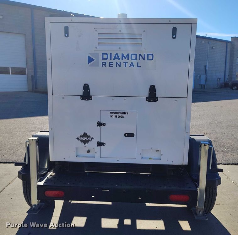 image for item DP5061 2021 Evergreen Mobile Power Juice Box 25LPG generator