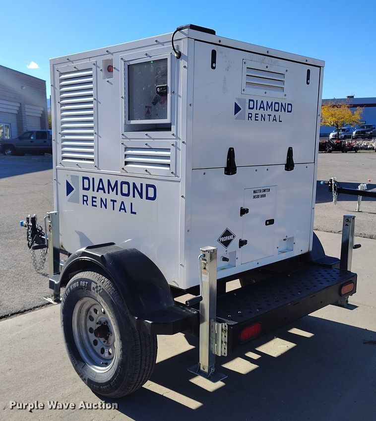 image for item DP5061 2021 Evergreen Mobile Power Juice Box 25LPG generator