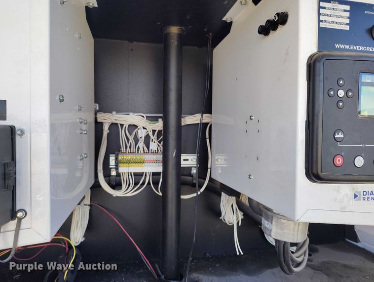 image for item DP5061 2021 Evergreen Mobile Power Juice Box 25LPG generator