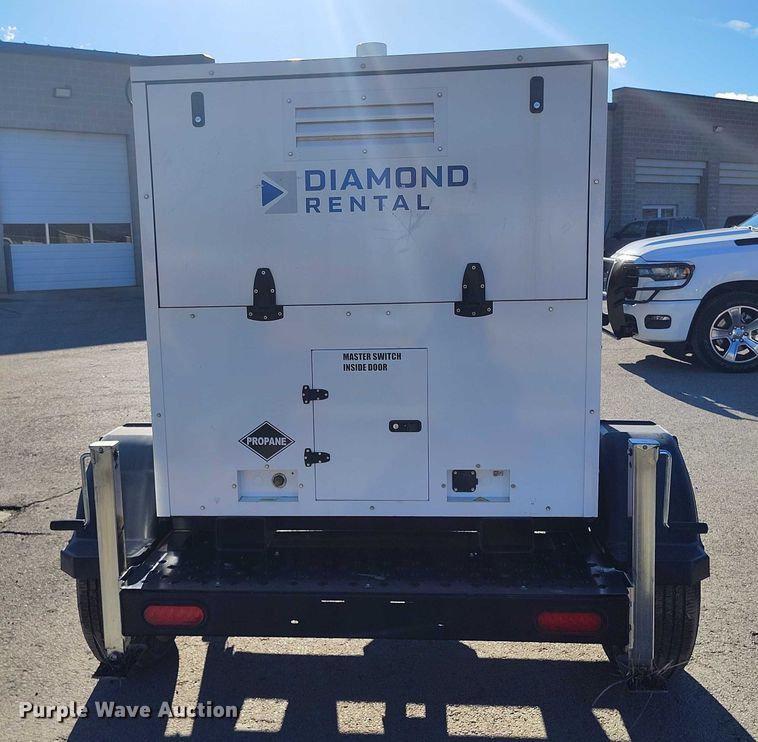 image for item DP5062 2021 Evergreen Mobile Power Juice Box 25LPG generator