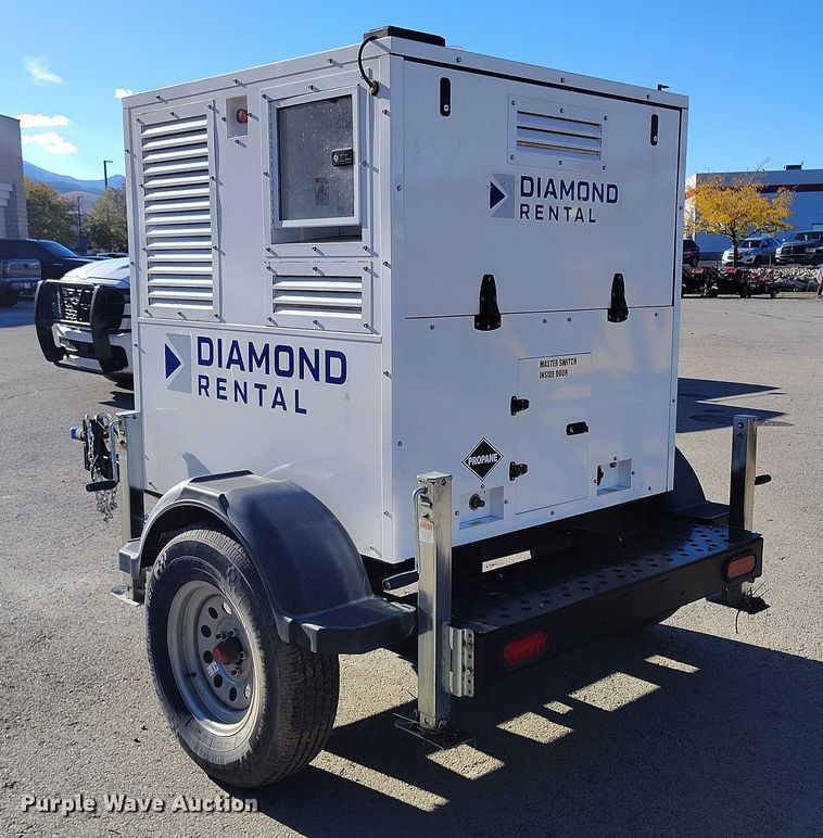 image for item DP5062 2021 Evergreen Mobile Power Juice Box 25LPG generator