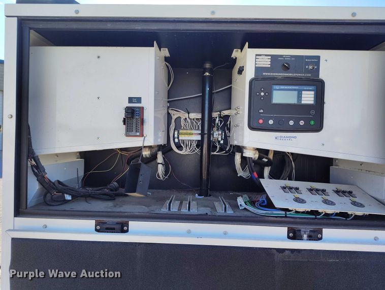 image for item DP5062 2021 Evergreen Mobile Power Juice Box 25LPG generator