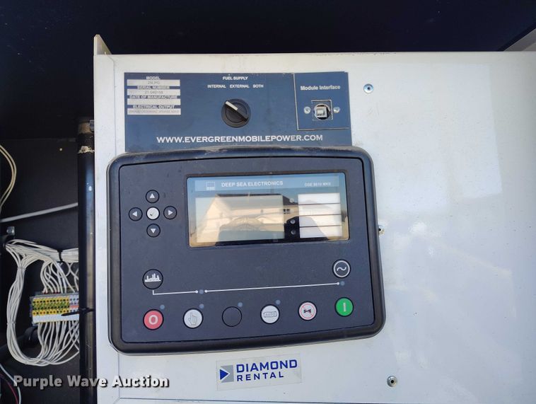 image for item DP5062 2021 Evergreen Mobile Power Juice Box 25LPG generator