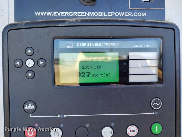 image for item DP5062 2021 Evergreen Mobile Power Juice Box 25LPG generator