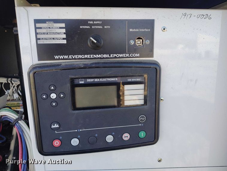 image for item DP5063 2022 Evergreen Mobile Power Juice Box 25LGP generator