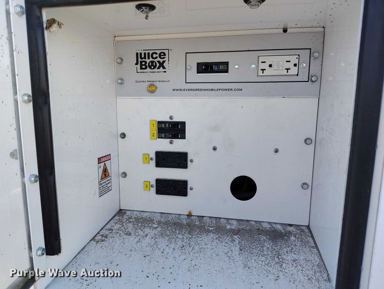 image for item DP5063 2022 Evergreen Mobile Power Juice Box 25LGP generator